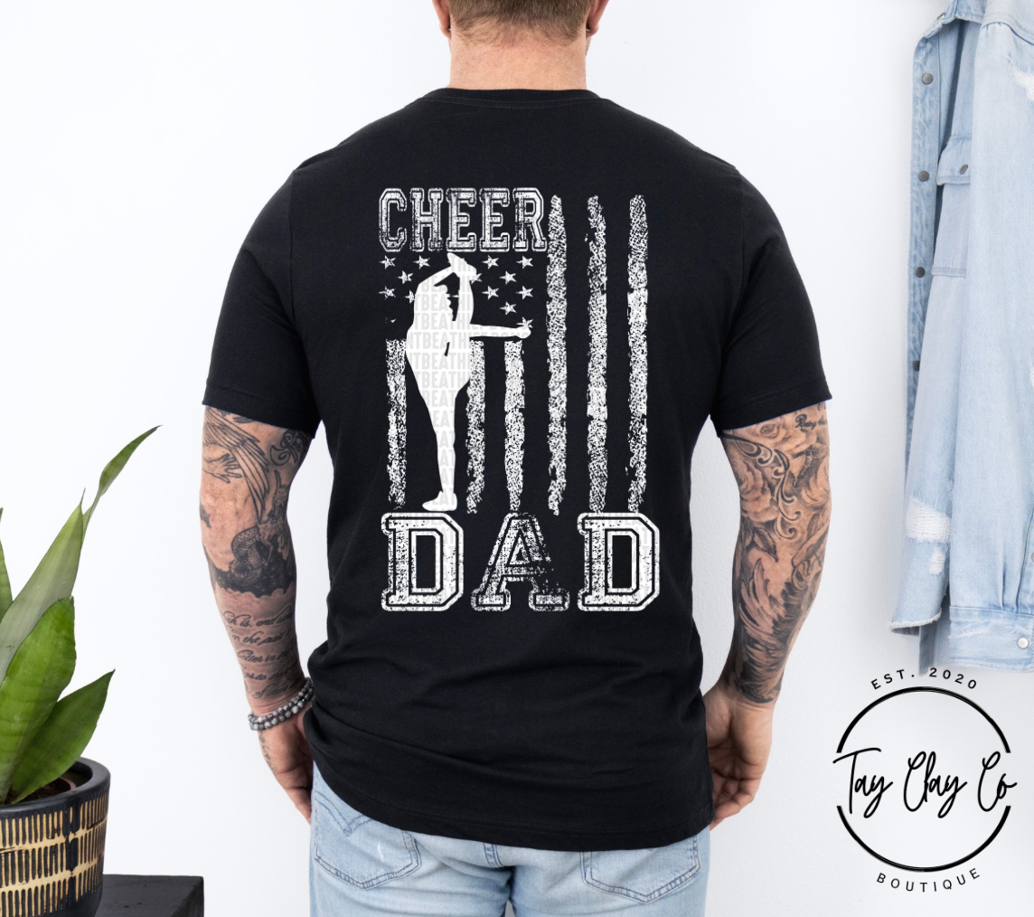 DISTRESSED CHEER DAD