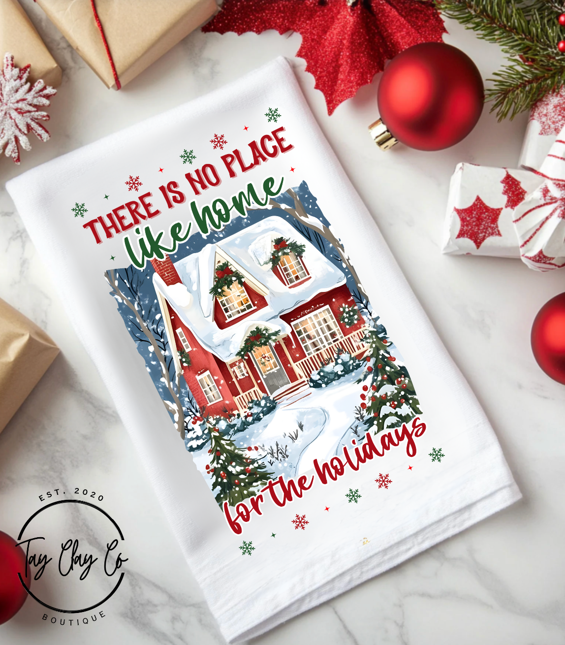 NO PLACE LIKE HOME HAND TOWEL