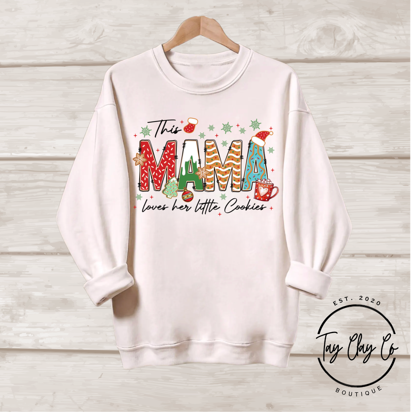 MAMA CUSTOM COOKIES SWEATSHIRT