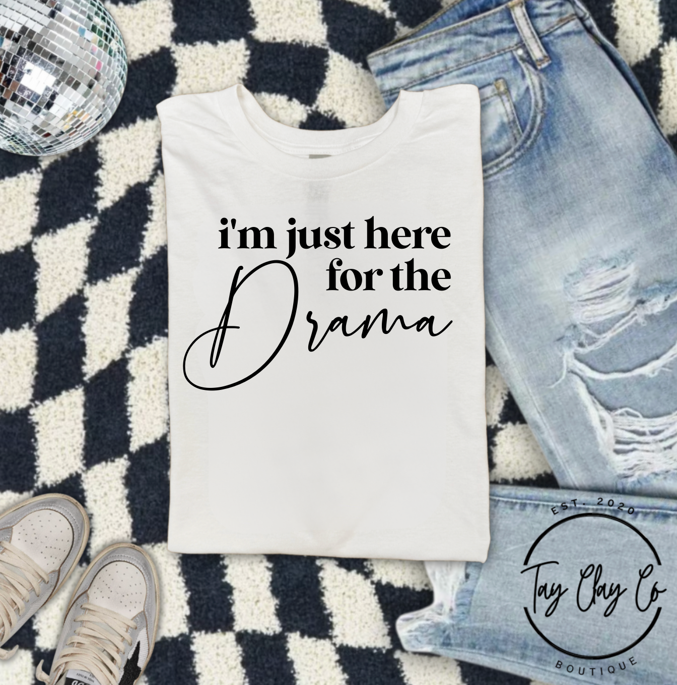 I'M JUST HERE FOR THE DRAMA