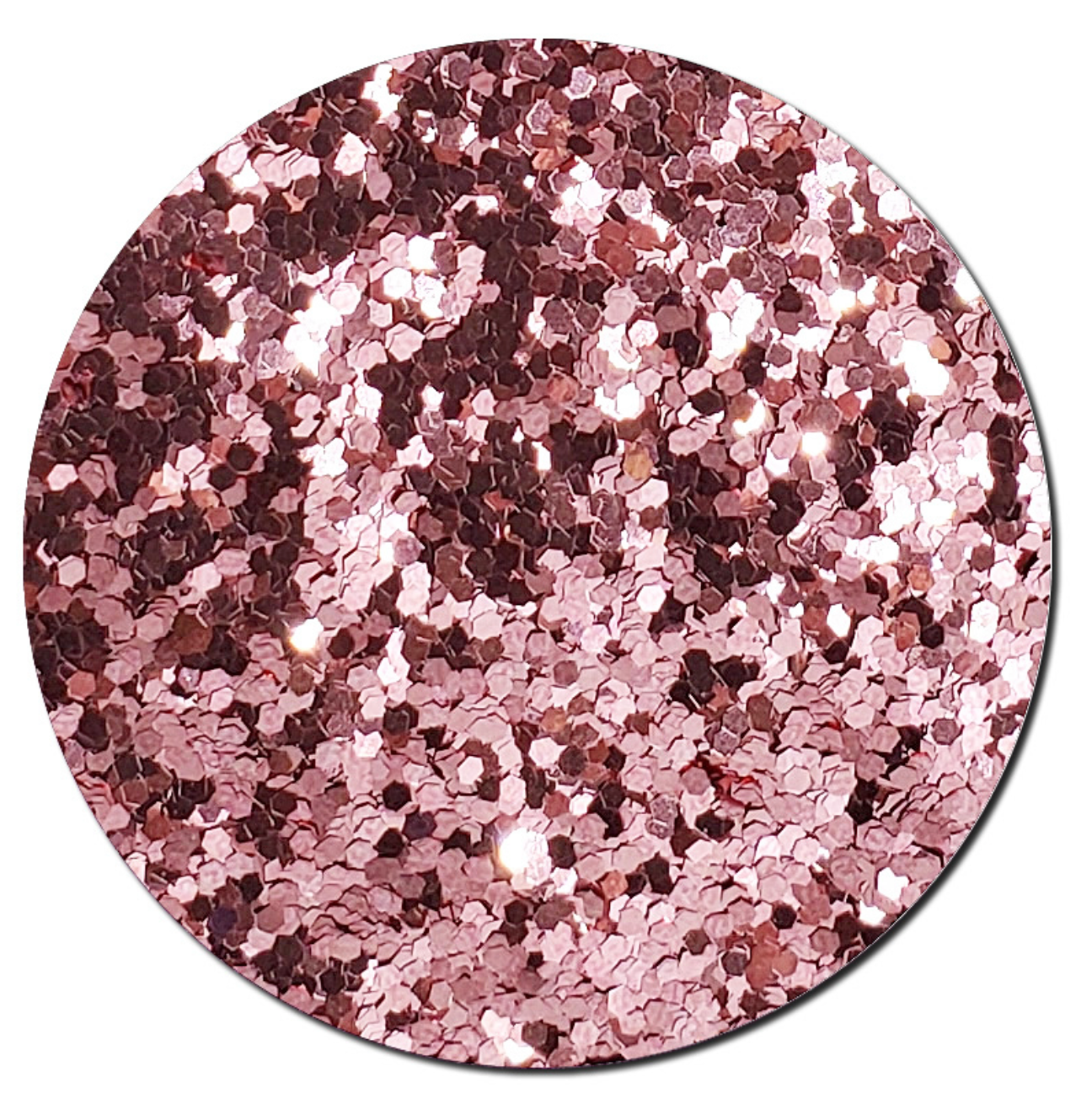 COPPER ROSE CHUNKY GLITTER