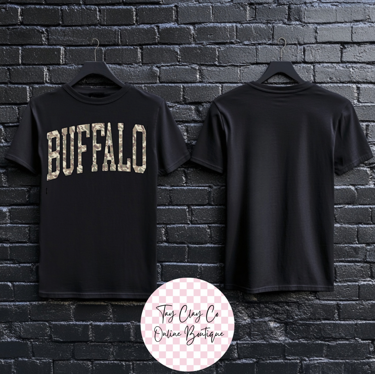 BUFF- CAMO LETTERS