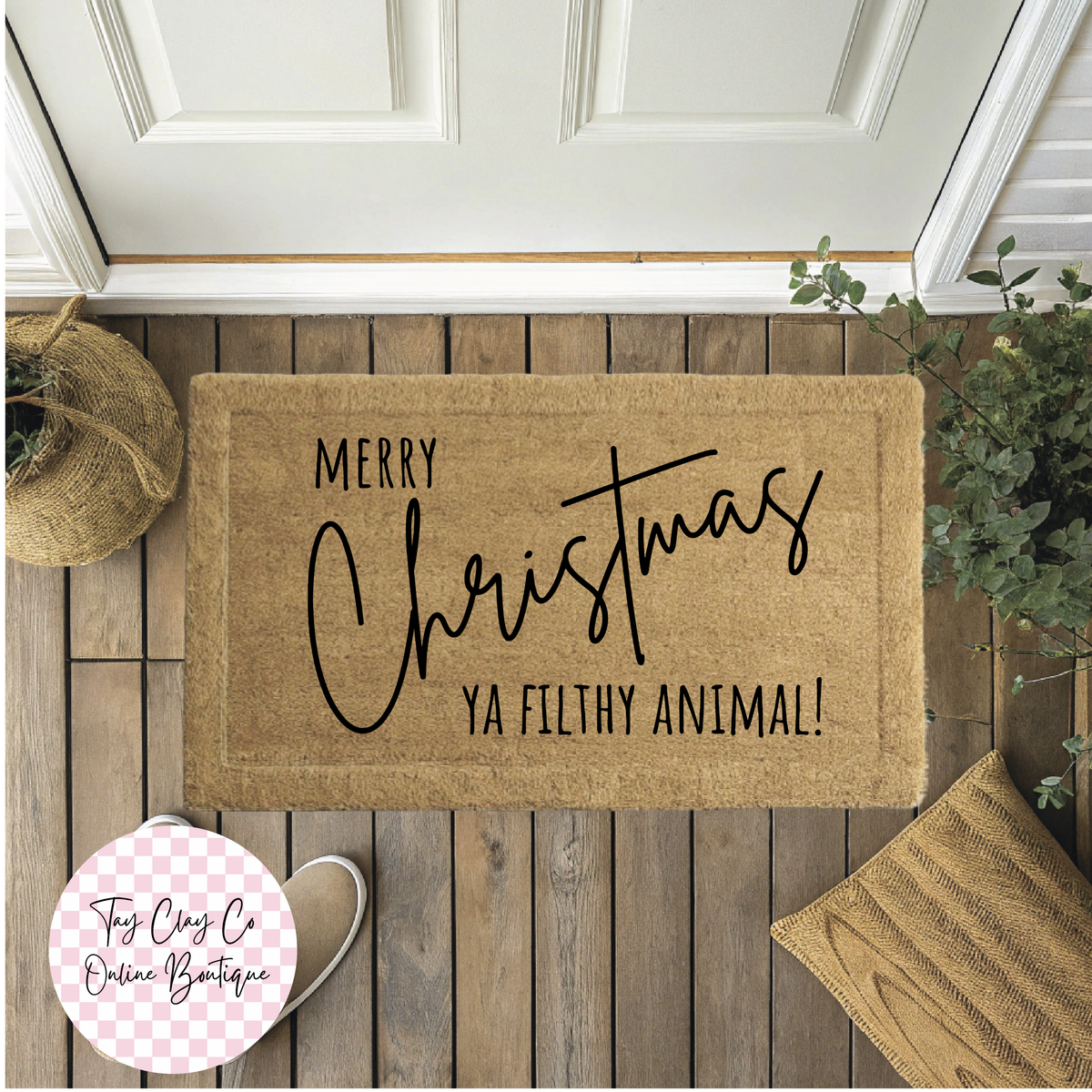 FILTHY ANIMAL DOORMAT