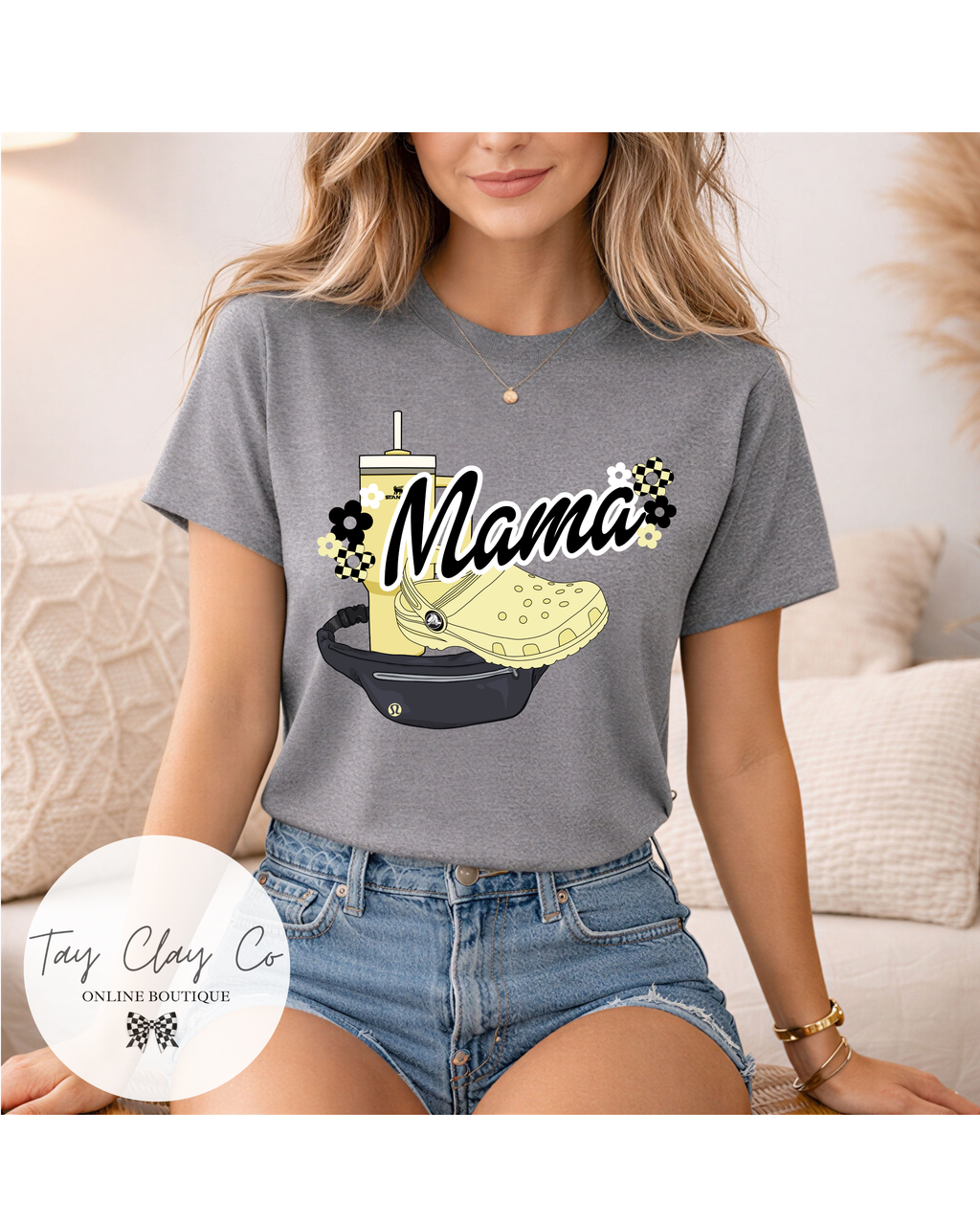 CROC MAMA- YELLOW