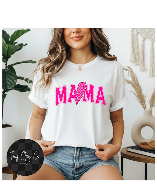 HOT PINK RETRO MAMA