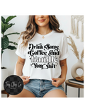 DRINK COFFEE- BLACK