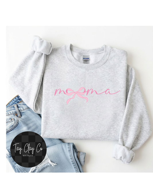 MAMA BOW SWEATSHIRT
