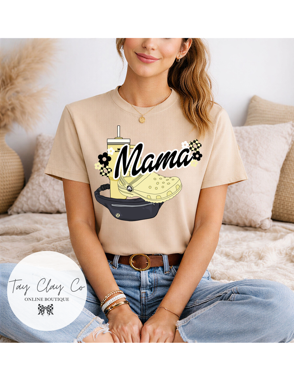 CROC MAMA- YELLOW