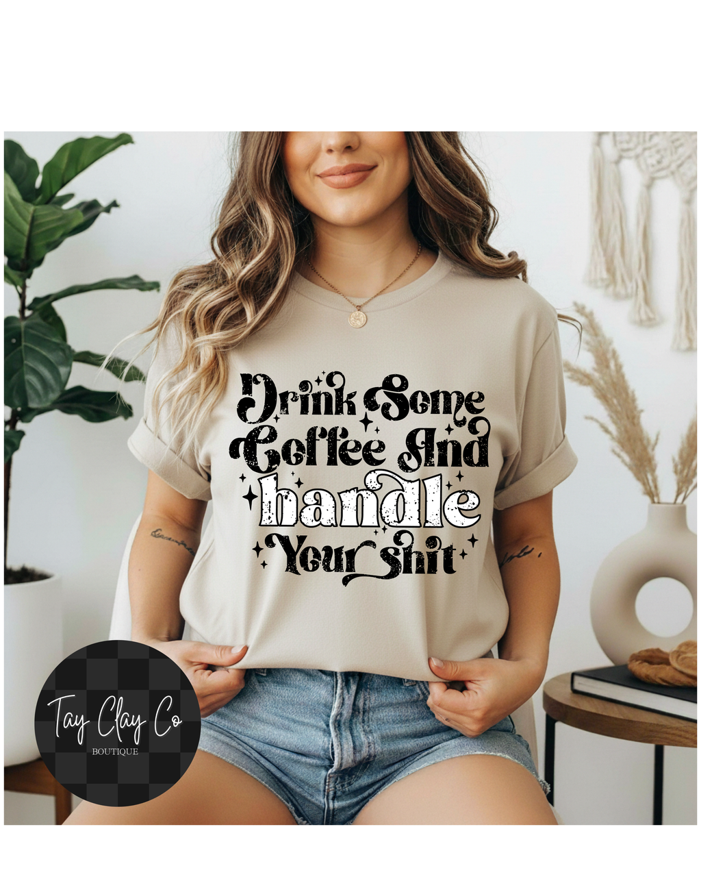 DRINK COFFEE- BLACK