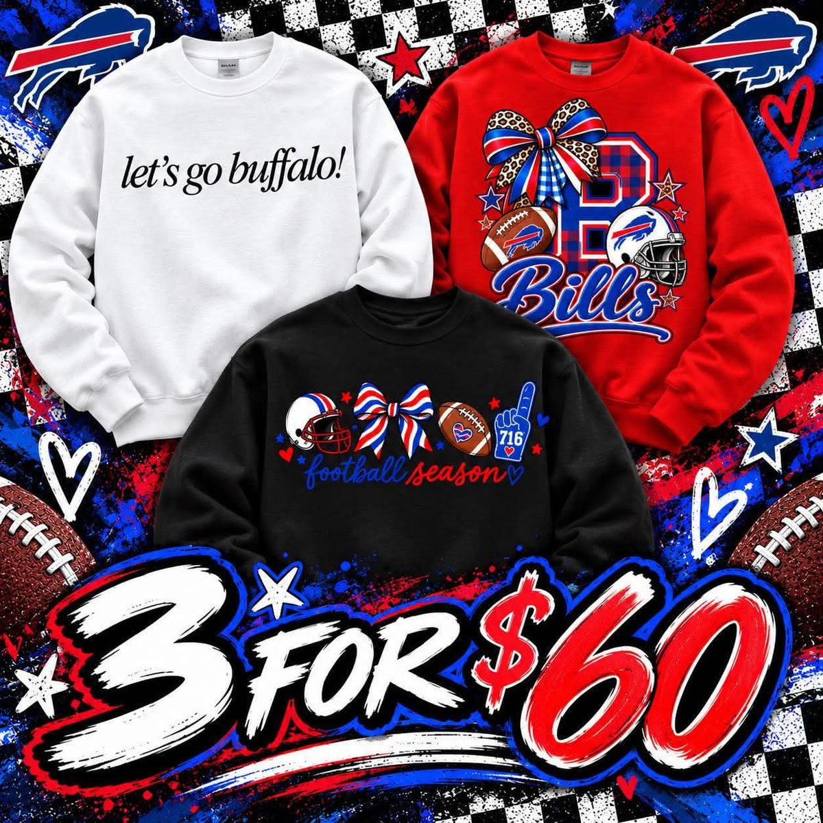 3/$60 BUFFALO BUNDLE