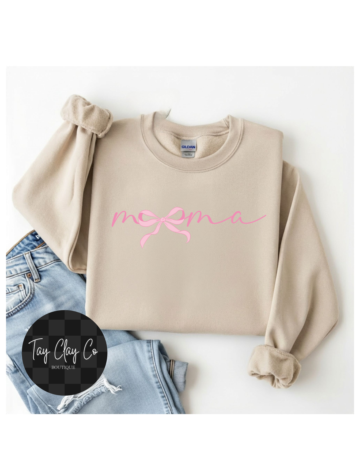 MAMA BOW SWEATSHIRT