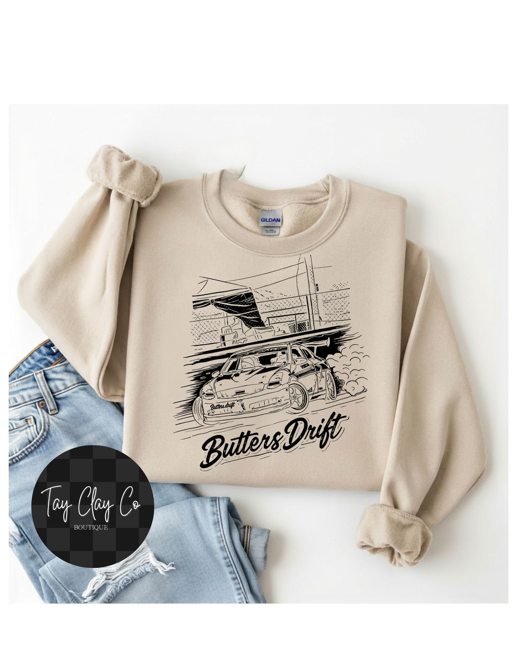 BUTTERS DRIFT SWEATSHIRT (NO HOOD)