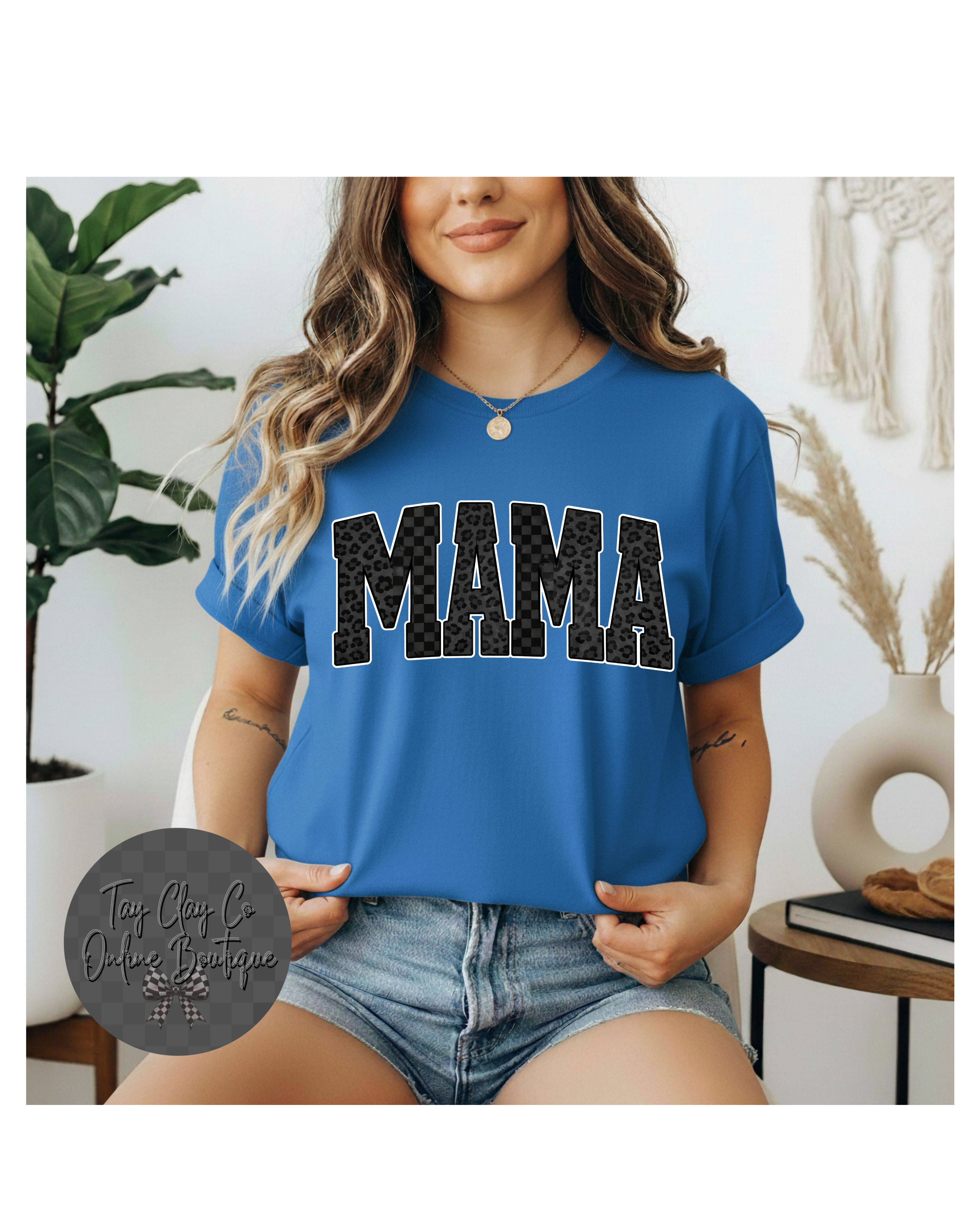 MAMA CHECKERED FLAG