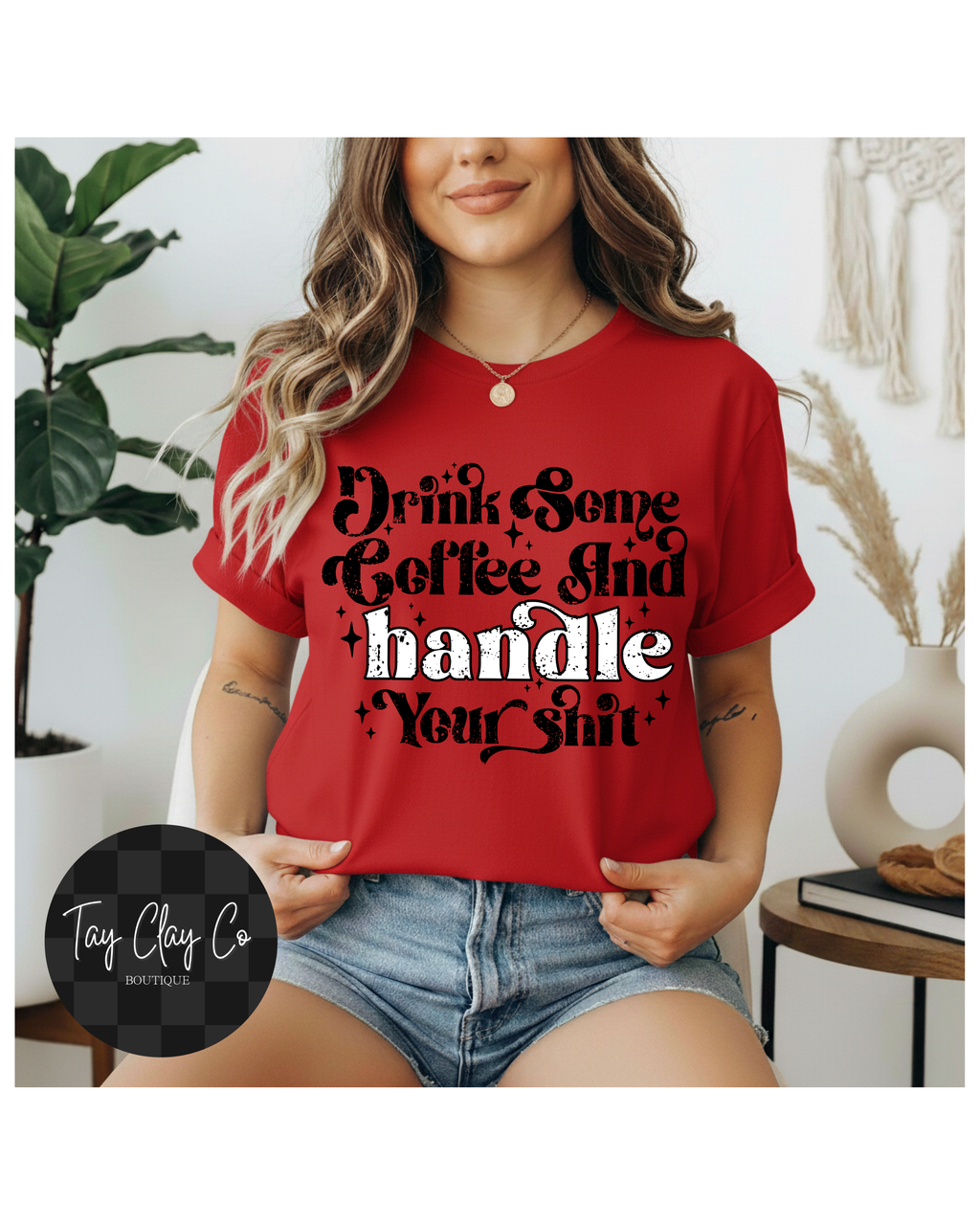 DRINK COFFEE- BLACK
