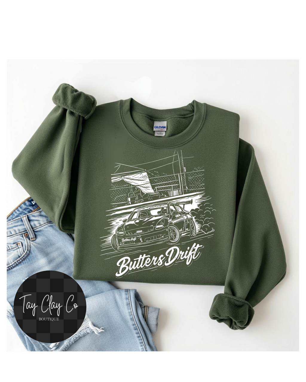BUTTERS DRIFT SWEATSHIRT (NO HOOD)