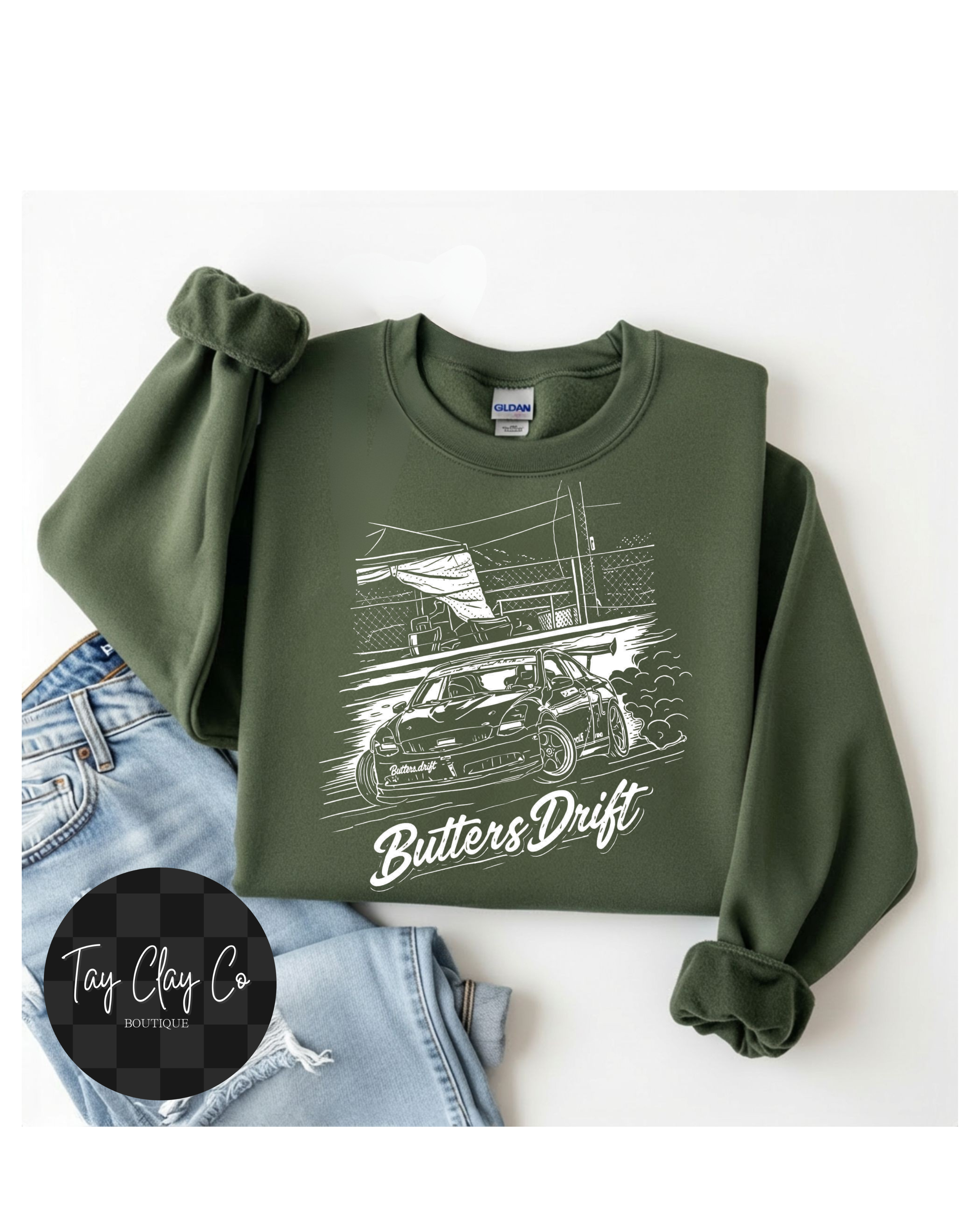 BUTTERS DRIFT SWEATSHIRT (NO HOOD)