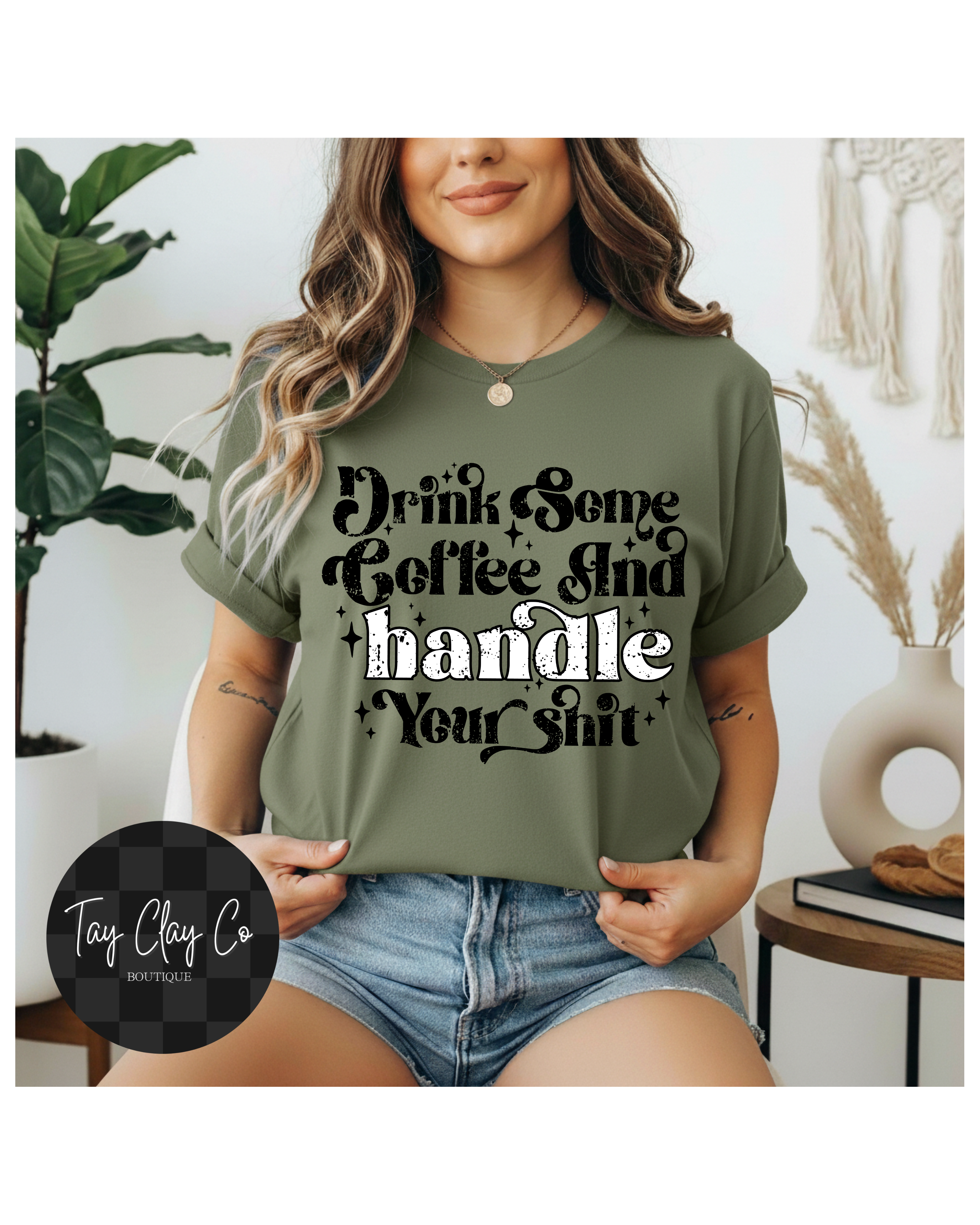 DRINK COFFEE- BLACK