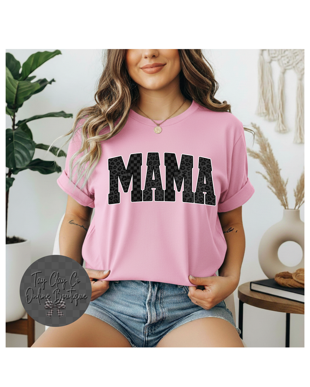MAMA CHECKERED FLAG