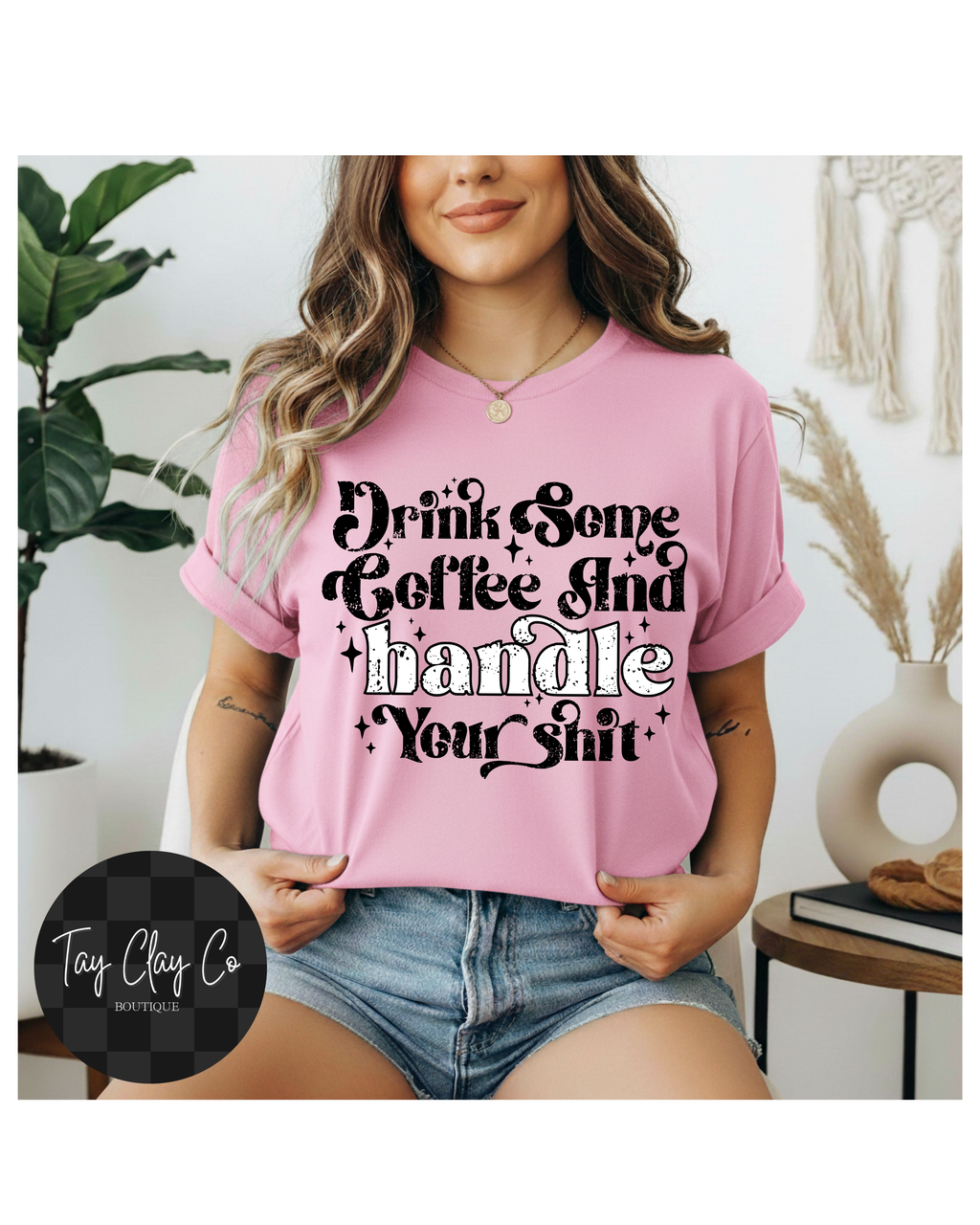 DRINK COFFEE- BLACK