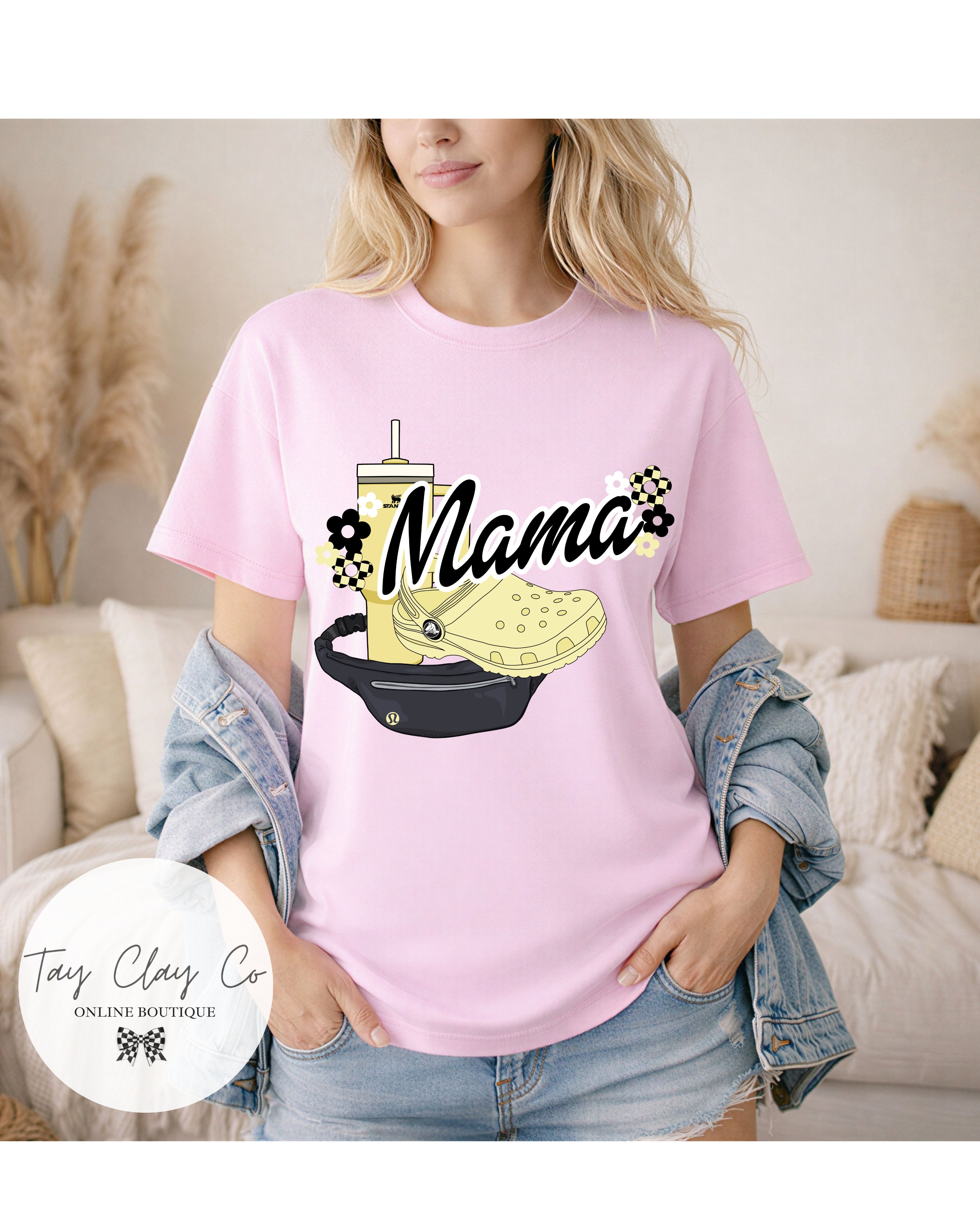 CROC MAMA- YELLOW
