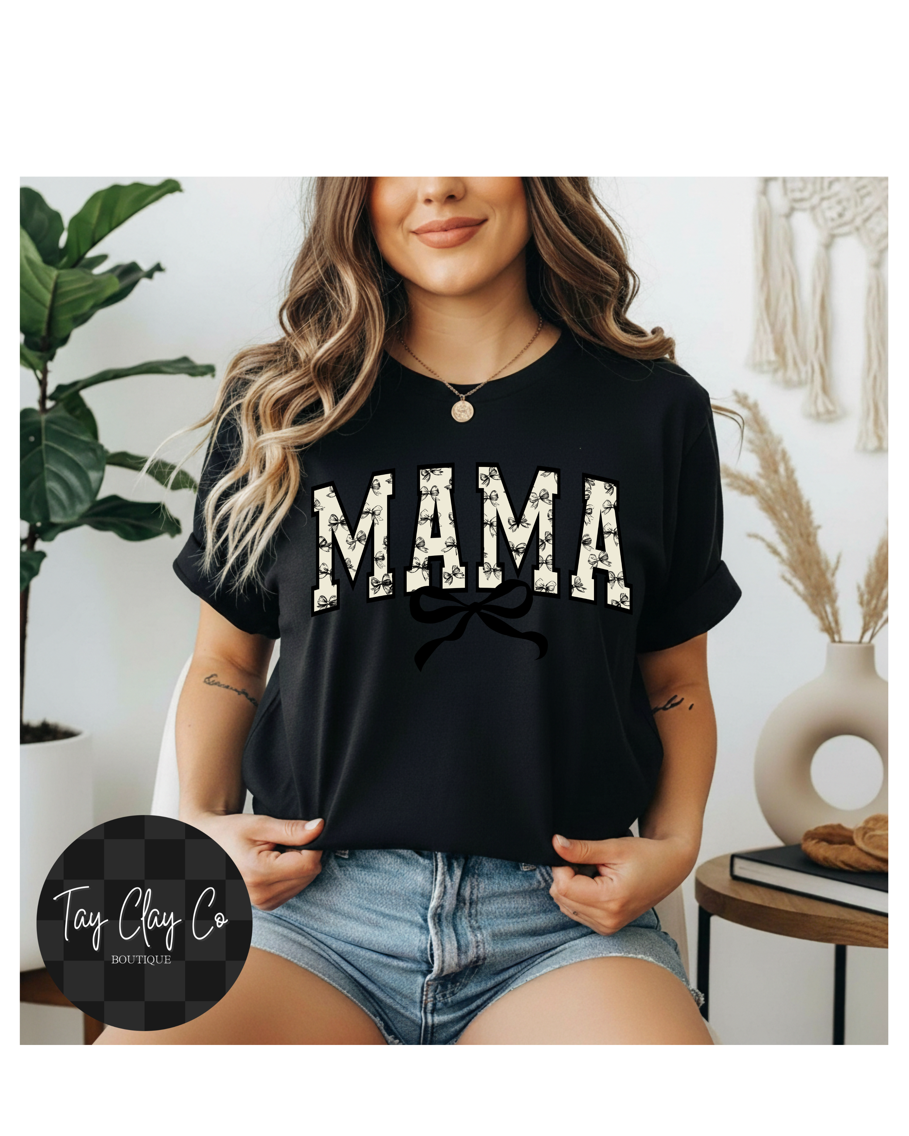 MAMA BOW BLACK