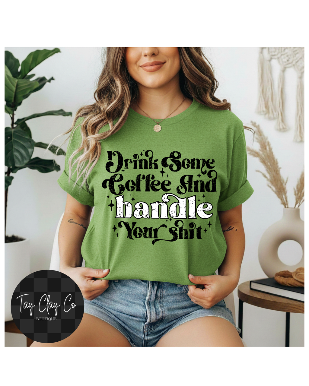 DRINK COFFEE- BLACK