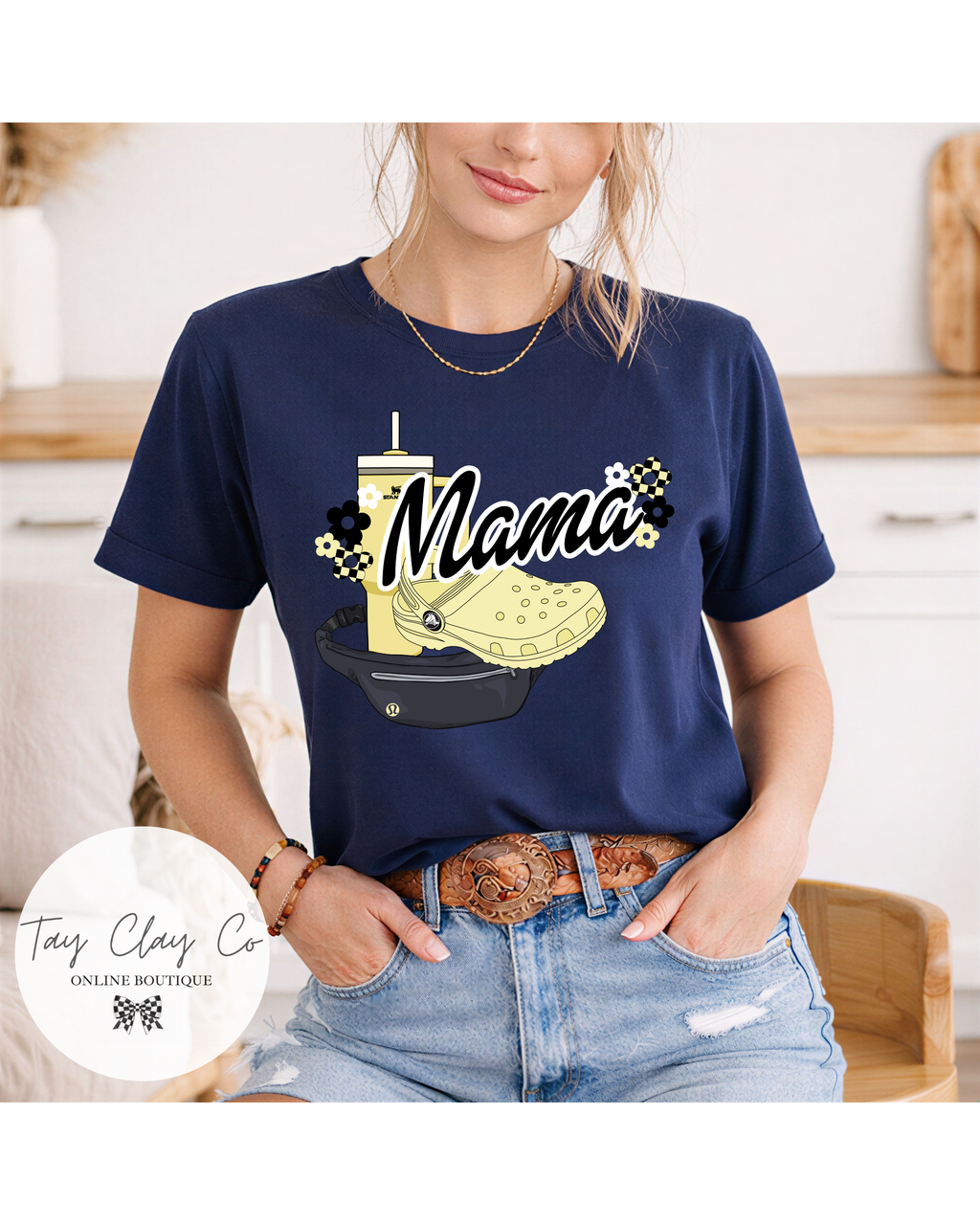 CROC MAMA- YELLOW