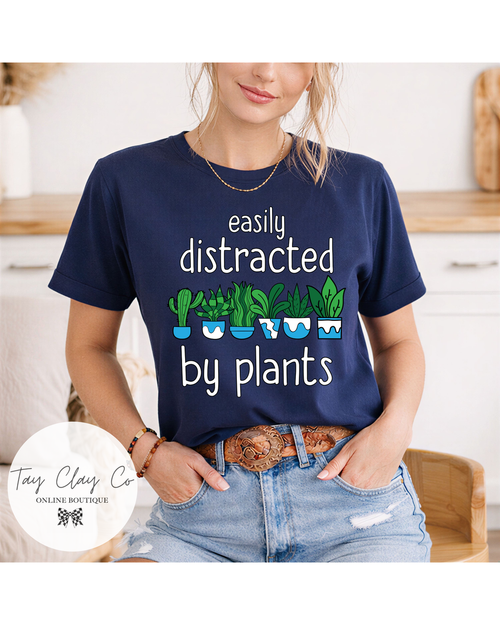 EASILY DISTRACTED BY PLANTS