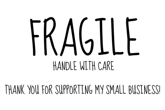 FRAGILE 4X6 LABEL