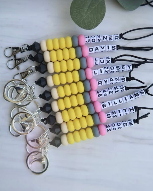 CUSTOM PENCIL KEYCHAINS