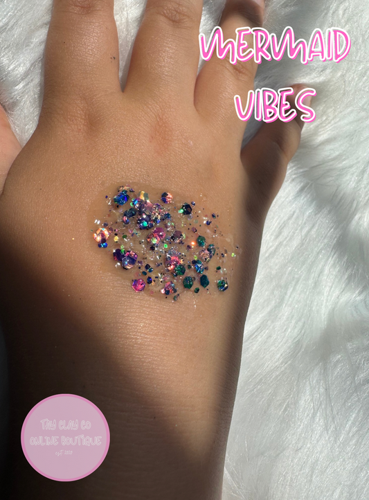 Mermaid Vibes Glitter Hair Gel