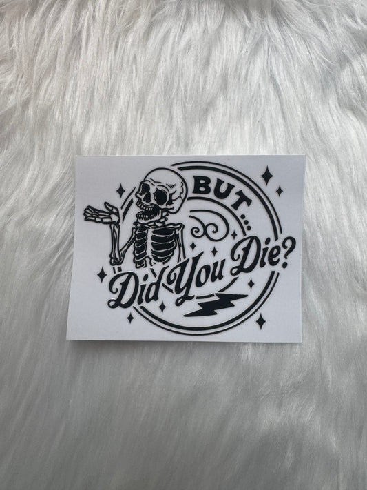 121 3X3 UV DTF