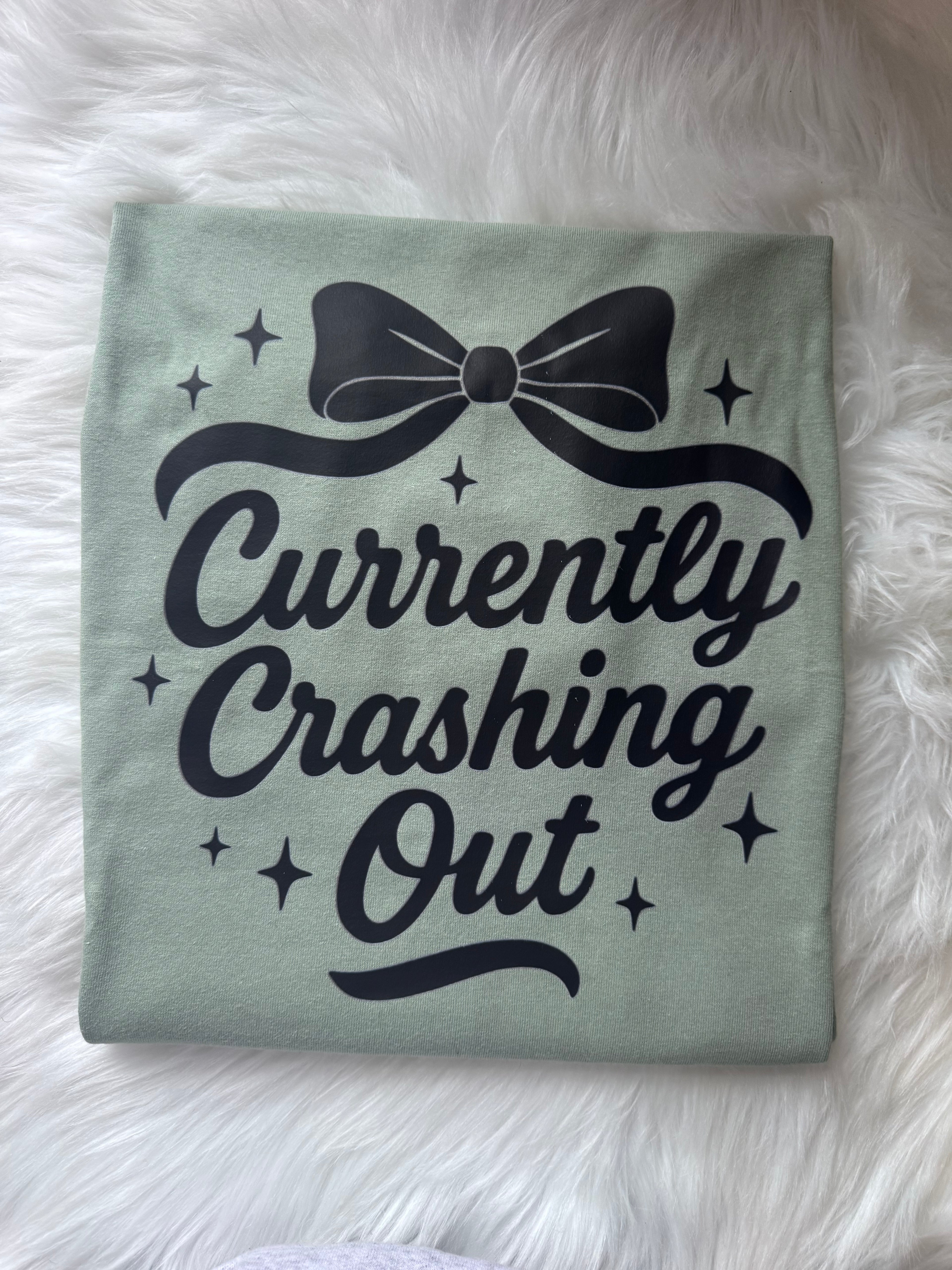 CRASHING OUT RTS- OLIVE LARGE