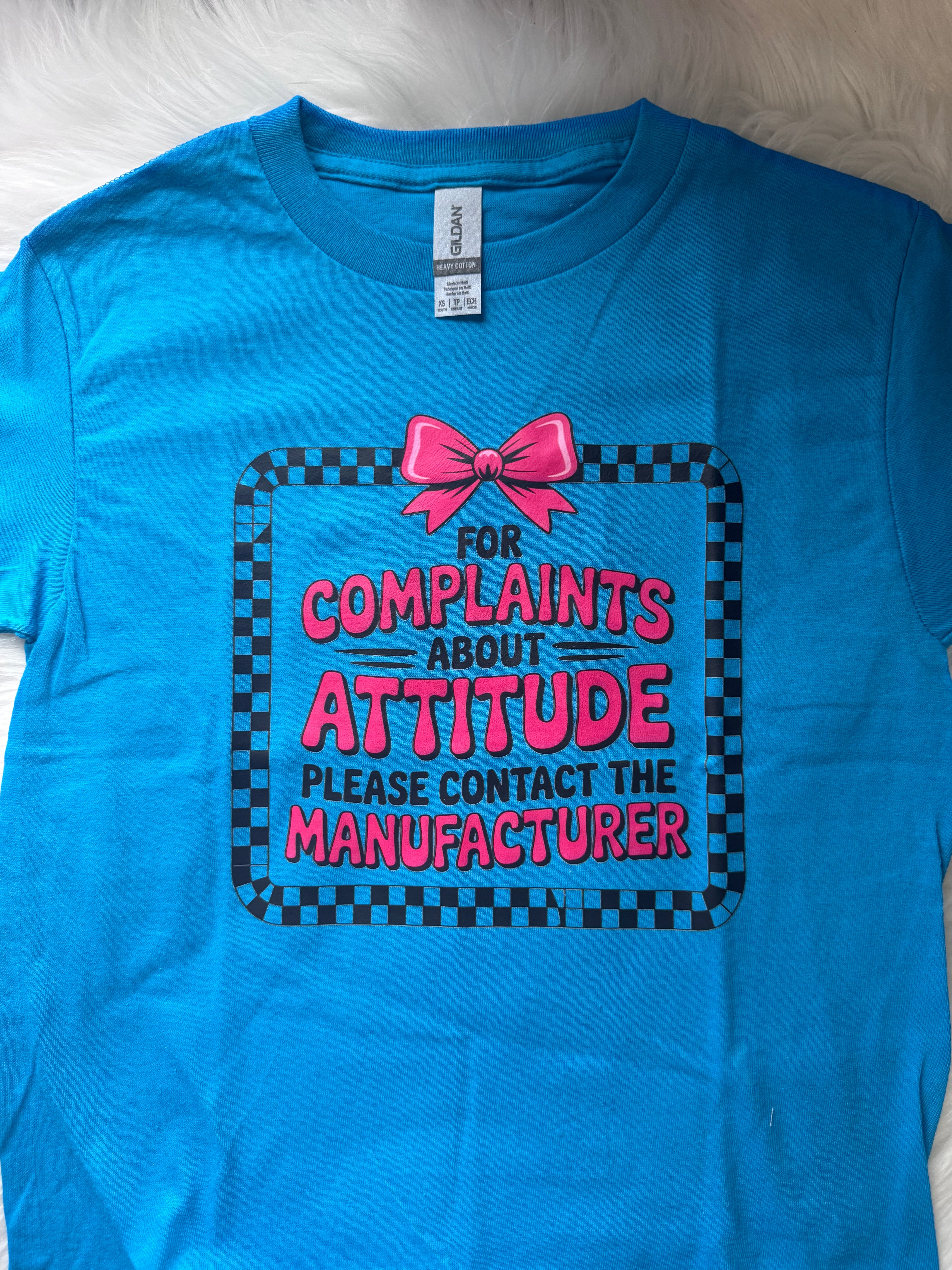 COMPLAINTS RTS- BLUE YOUTH XS