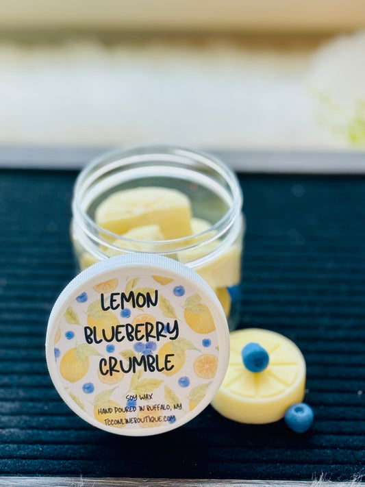 LEMON BLUEBERRY CRUMBLE WAX MELT 6OZ JAR