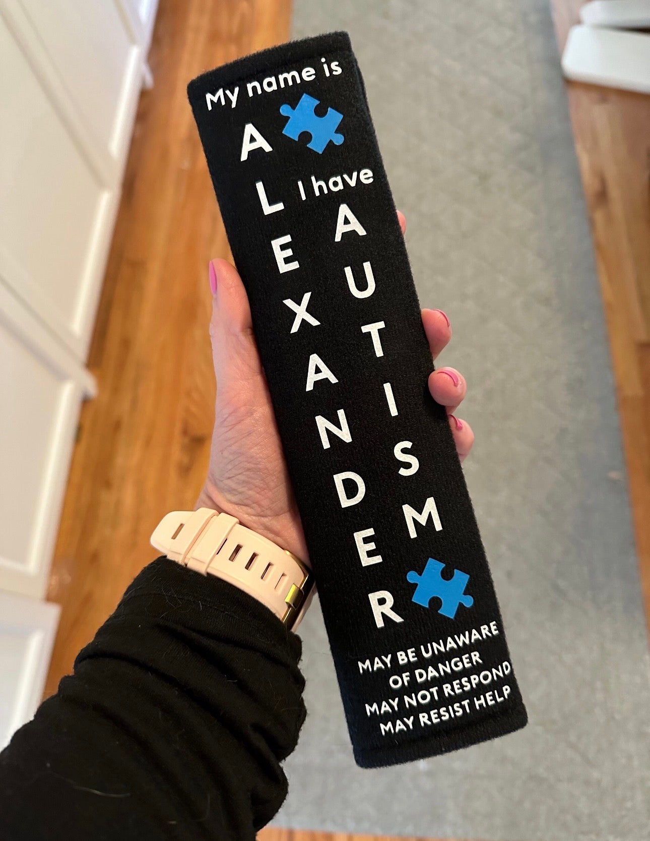 CUSTOM SEATBELT COVERS