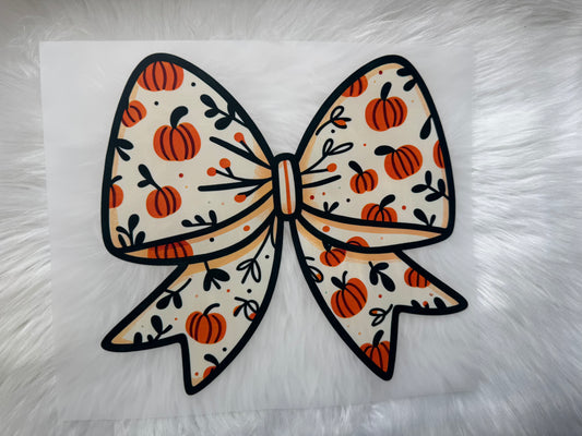 PUMPKIN BOW RTS DTF