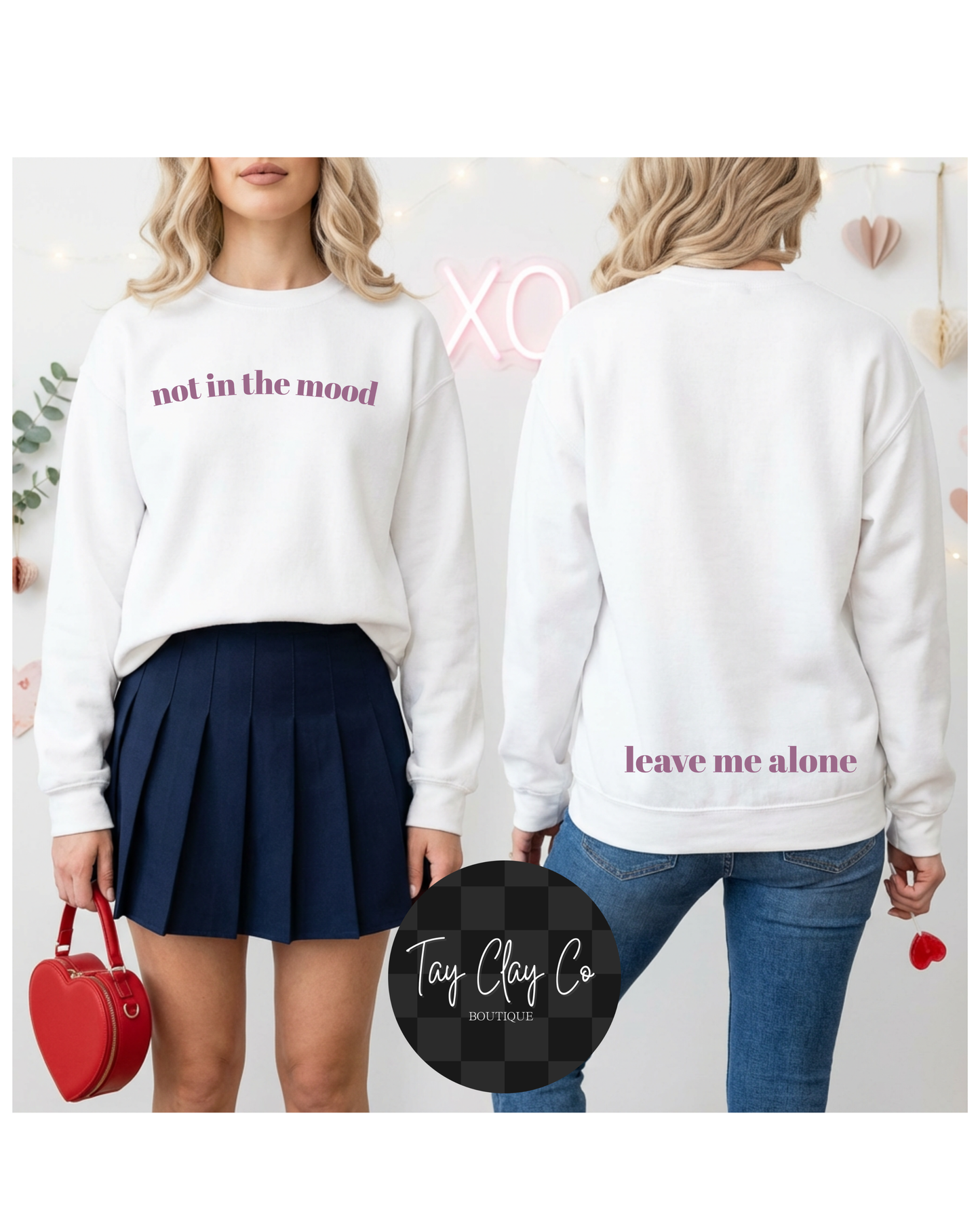 LEAVE ME ALONE SWEATSHIRT