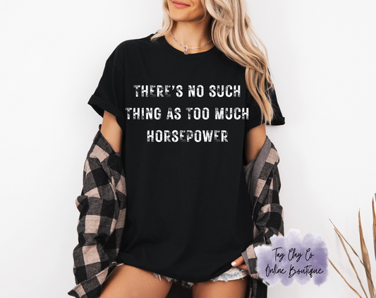 Horsepower (White) DTF