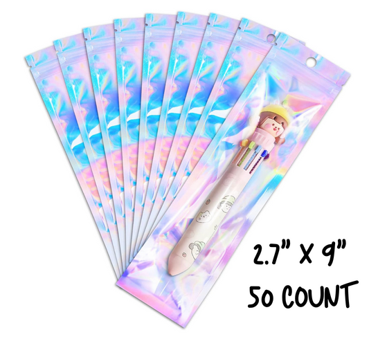 HOLOGRAPHIC PEN BAGS - Single
