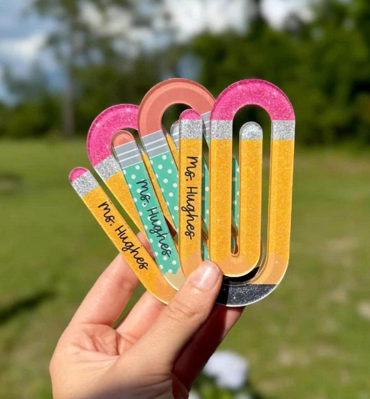 PAPER CLIP ACRYLIC BLANKS