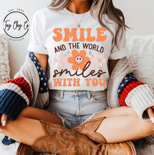 SMILE & THE WORLD SMILES W YOU