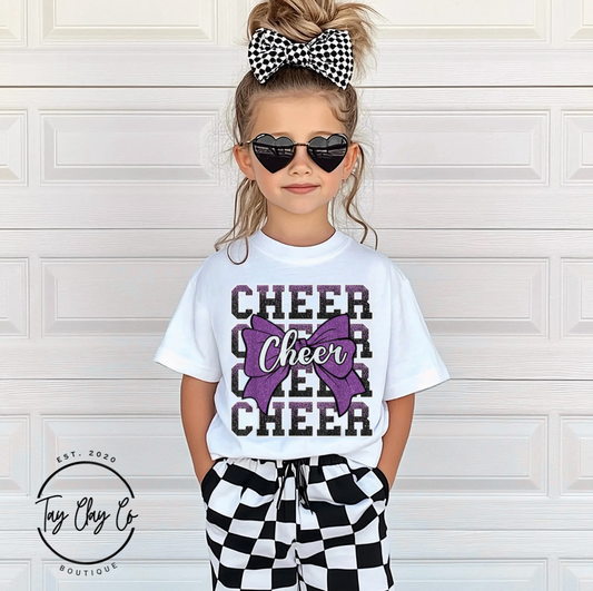 CHEER STACKED- CUSTOM