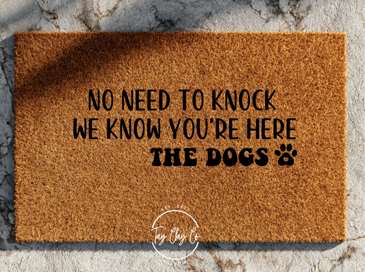 NO NEED TO KNOCK