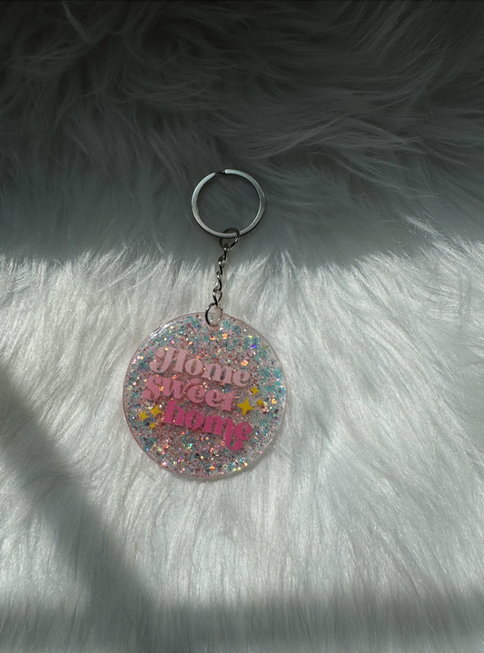 HOME SWEET HOME KEYCHAIN