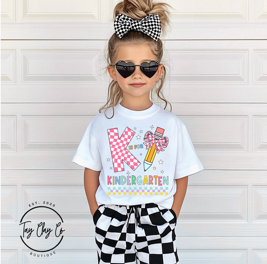 K IS FOR KINDERGARTEN