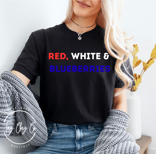 RED, WHITE & BLUEBERRIES