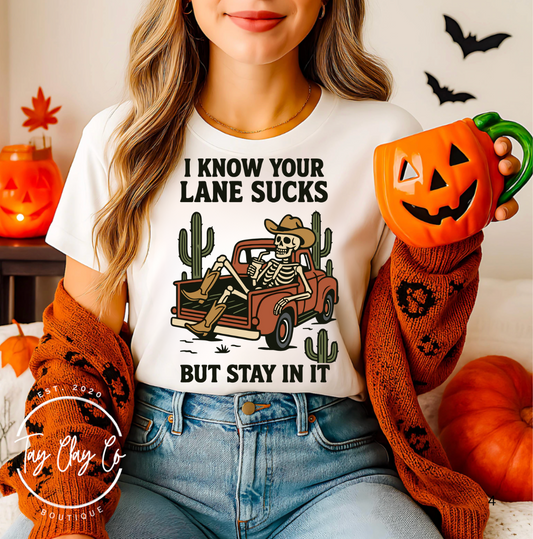 GET IN YOUR LANE