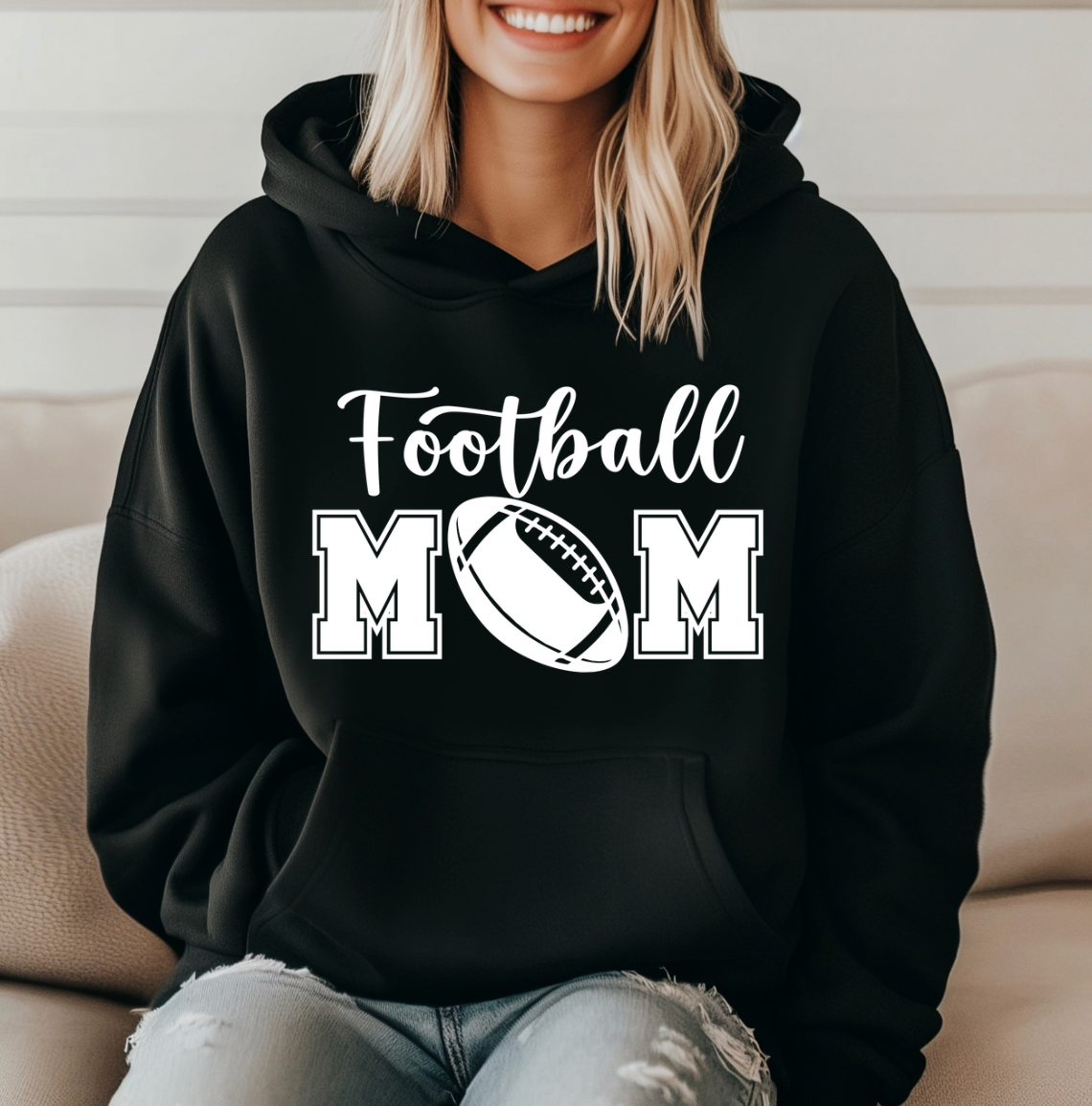 FOOTBALL MOM CUSTOM