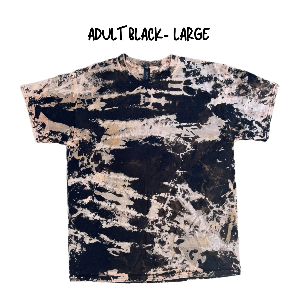 BLEACH DYED TEE'S